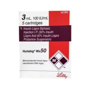 Humalog Mix 50 Cartridge 100 Units / mL Buy Humalog Mix 50 Cartridge from Canada