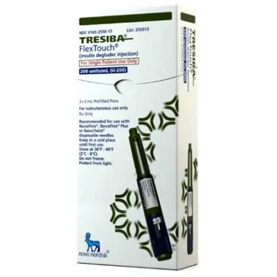 Tresiba FlexTouch 200 Units / mL – 3x3ml Buy Tresiba FlexTouch 200 insulin pens from Canada