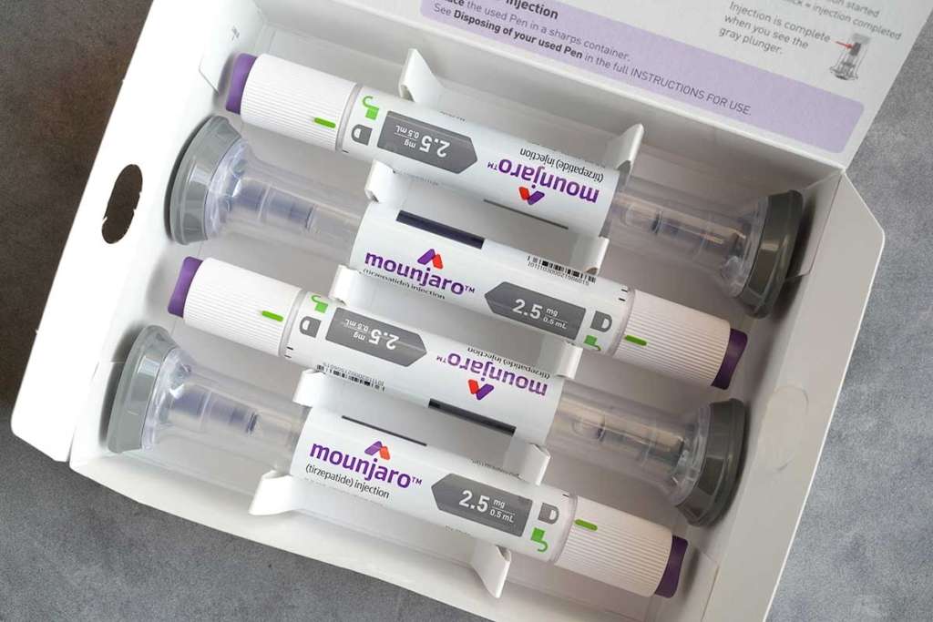 Box of Mounjaro Pens