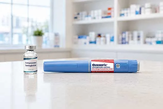 Compounded Semaglutide vs. Ozempic